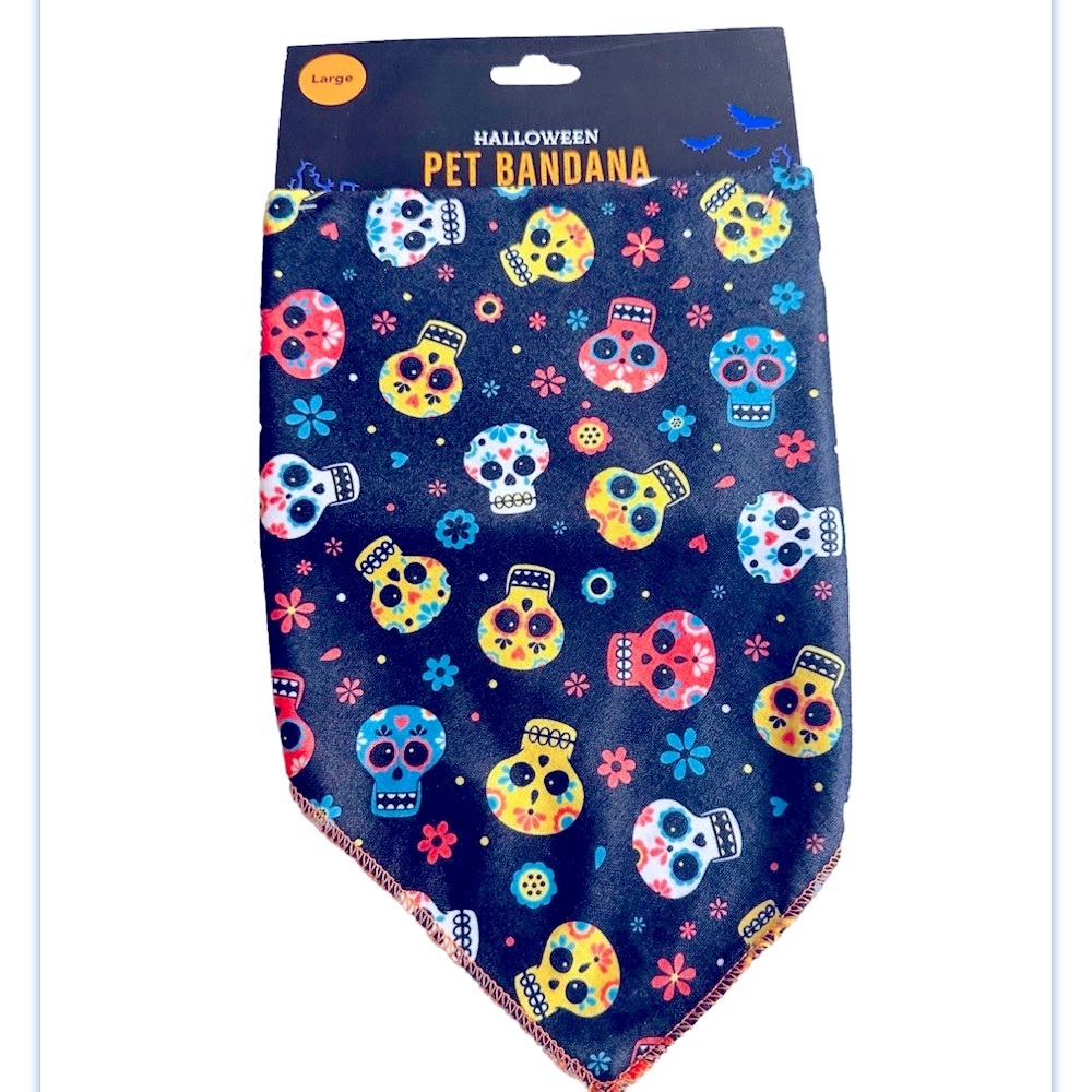 Halloween Large Pet Bandana-